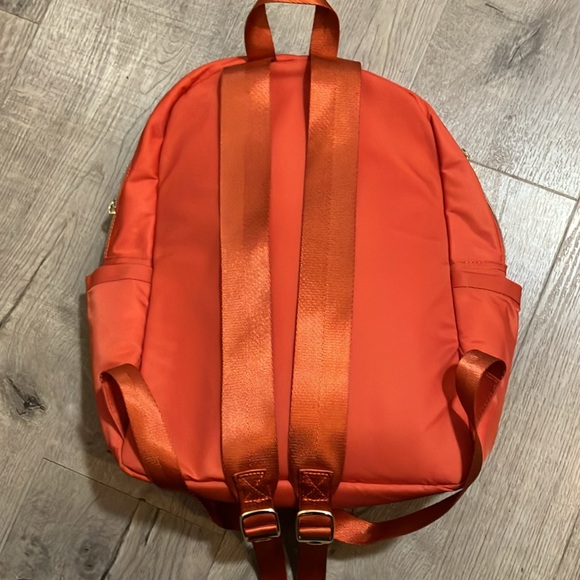 State B6303 Kane Nylon Orange Backpack Women's Size 15x11.5x5 in - Picture 3 of 9